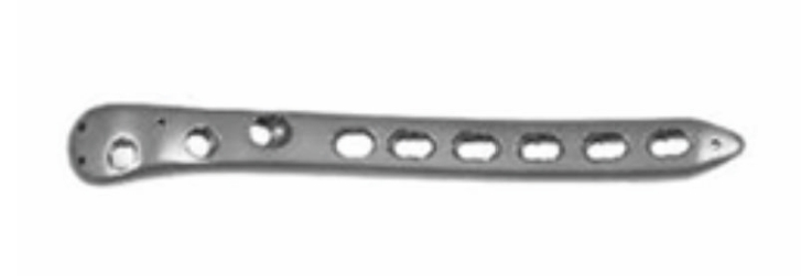 Проксимальна стегнова мищелкова блокуюча пластина UMP, титан